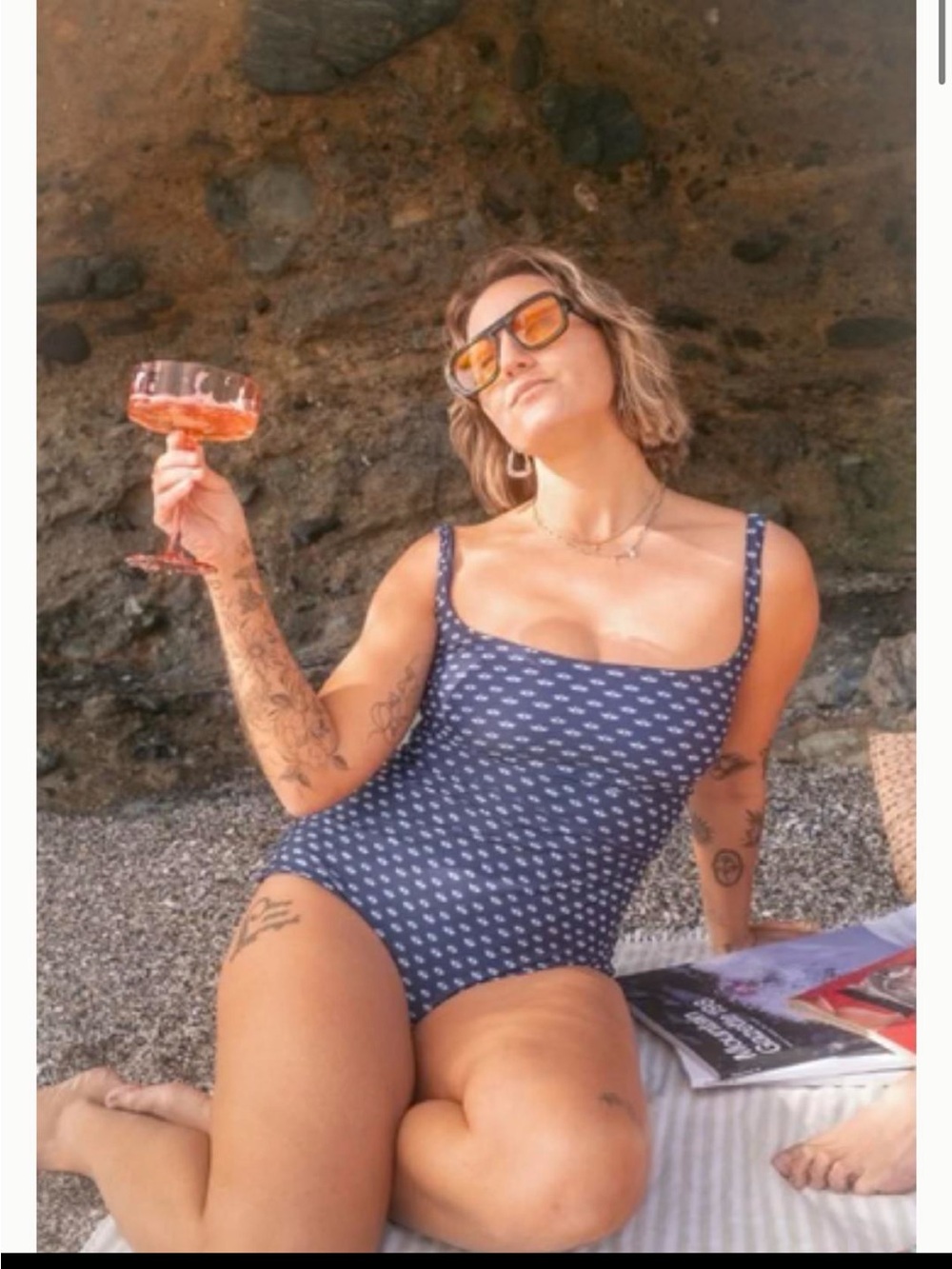 Strange Bikini Best Bet Jumper size Large 
One-Piece Swimsuit